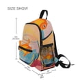 thumbnail image 3 of FORMRS School Backpack with Front Zippered Pocket 12" Student Travel Daypack, Goldfish, 3 of 6