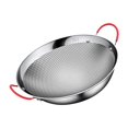 thumbnail image 3 of kowaku Stainless Steel Cookware Pan Frying Pan Non Stick Soup Pot Easy to Clean Stir Fry Pan Double Handle Wok for Household Kitchen 9inch Without Lid, 3 of 9