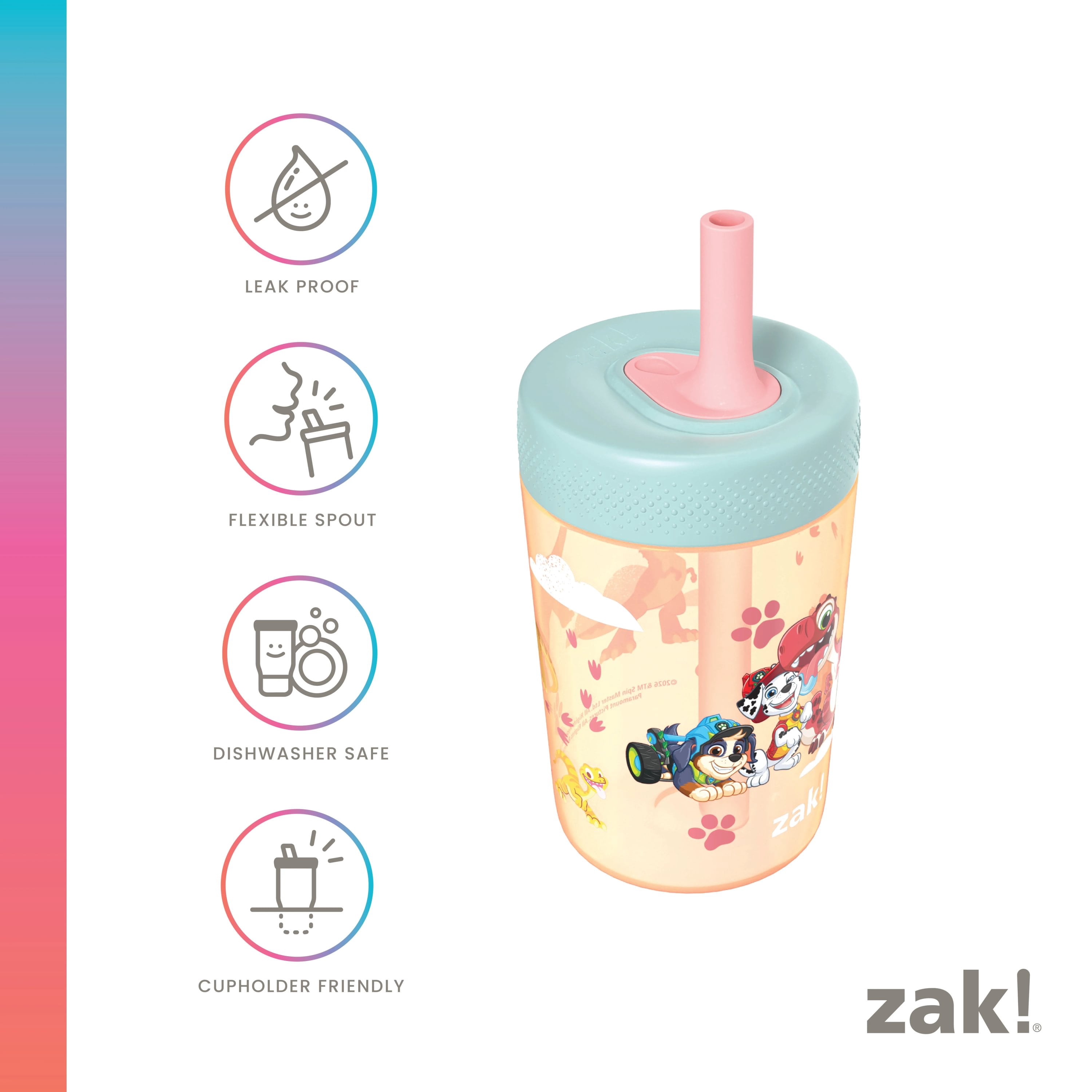 Zak Designs Paw Patrol Girl Capri Tumblers 2 Pack 12oz