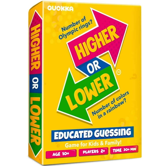 QUOKKA Board Game for Kids 10-14 Year Olds - Family Card Game for Kids and Adults