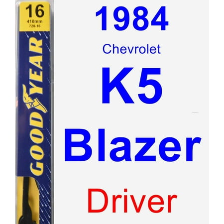 - 1984 Chevrolet K5 Blazer Driver Wiper Blade - Premium