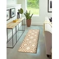 thumbnail image 3 of Indian Handmade Braided Natural Jute with White Box Rectangular Design Area Rug 2 x 6 Feet (61 cm x 183 cm), Floor Decor Rugs/Carpet, 3 of 5