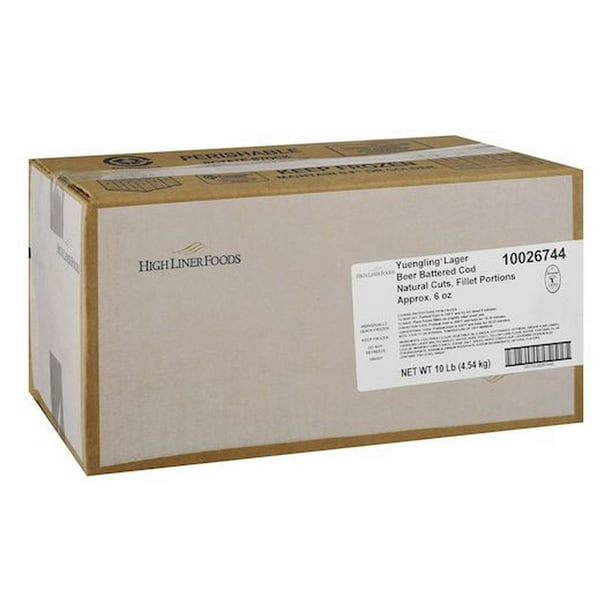 High Liner Foods 6 Ounce Yuengling Battered Cod, 10 Pound 1 each