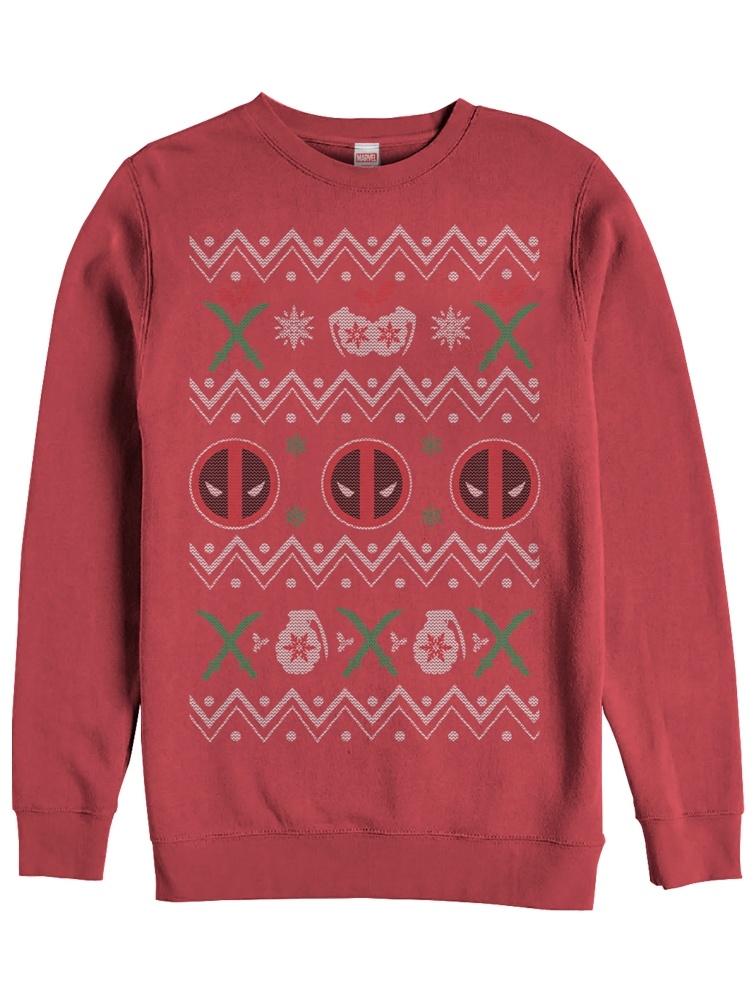 deadpool christmas sweatshirt