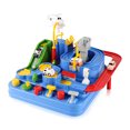 thumbnail image 2 of Tholdsy Tren coches aventura juego Rail Racing modelo juguetes educativos para edades tempranas juego actividad regalo de cumpleaños para Juguetes Educativos Azul, 2 of 6