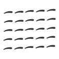 thumbnail image 4 of Color ABS Mowing Blade, Simple In Design Durable 25 Pcs Plastic Blade  For 1083-B3-0009 For 26-18Li For 23-18 Li For Lawn Mower Black, 4 of 8