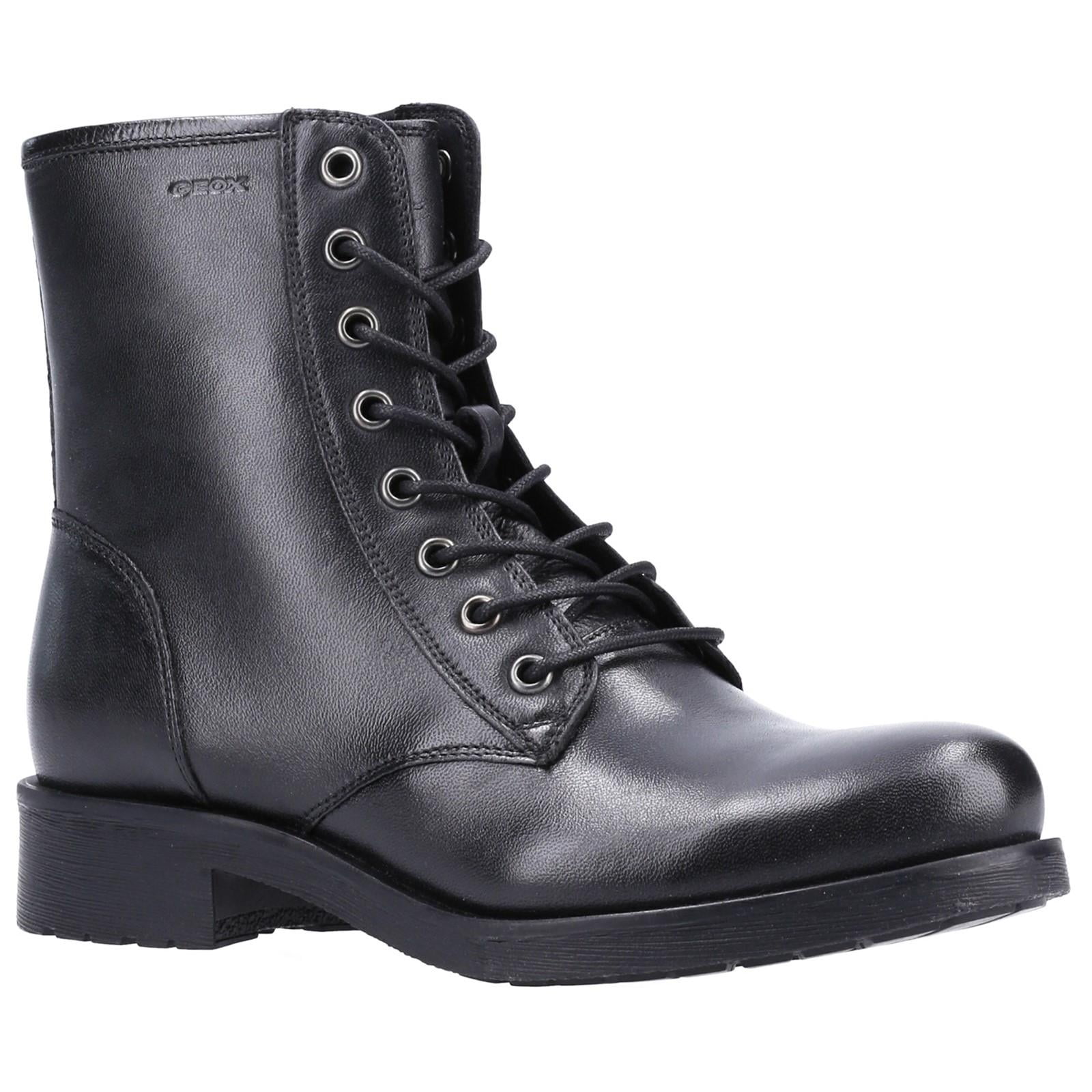 jug Overstige ulæselig Geox Womens Rawelle Leather Ankle Boots - Walmart.com