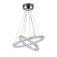 thumbnail image 1 of CWI Lighting 5080P20ST-2R Lustre DEL avec Fini Chrome, 1 of 2