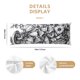 thumbnail image 3 of Fotbe Monochrome Botanical Illustration Funda para Almohada Corporal con Diseño, Funda de Microfibra Ultrasuave de 20x54 Pulgadas, Ropa de Cama Elegante, 3 of 7