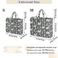 thumbnail image 2 of FORMRS Womens Corduroy Tote Bag Crossbody Shoulder Handbag with Pocket, Cute Llamas Pattern, 2 of 7