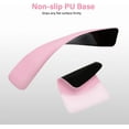 thumbnail image 5 of Mosiso Ergonomic Mouse Pad with Wrist Rest, Non-Slip Base Keyboard Wrist Rest Support, Memory Foam Computer Mouse Mat for Easy Typing and Home/Office Pain Relief, Pink, 5 of 7