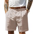 thumbnail image 1 of LYMAYTER Men's Casual Shorts 5-Inch Inseam Versatile Summer Golf Shorts S-3XL, 1 of 8