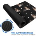 thumbnail image 6 of Long Mouse Pads for Desk,Australian Shepherd Dog and Footprints Desk Mats on Top Of Desks, Desk Mouse Pad Extra Large with 3mm Non-Slip Base and Stitched Edge for Gaming,Office,Work,Home 35.4"x15.7", 6 of 6