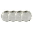 thumbnail image 1 of Design House 182063 2,12 Pouces Placard Doigt Pull&44; Nickel Satiné - Pack de 4, 1 of 1