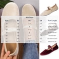 thumbnail image 3 of Ytobaz Mary Jane Shoes for women Buckle Strap Velvet Flats Round Toe Dress Shoes Office Work Wedding Travel Walking Daily Casual Footwear, 3 of 9