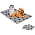 thumbnail image 1 of IGUOHAO Dog Crate Pads Dog Pee Pads Rugs Washable Dog Pads, Non Slip Puppy Pee Pads for Small Dogs, Waterproof Pet Pad Rug, Dog Whelping Training Pads for Dogs, 2 Pieces, 18"x24", 1 of 7