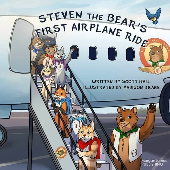 Steven the Bear Steven the Bear's First Airplane Ride, (Paperback)