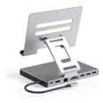 thumbnail image 1 of KAIYANG Estación de acoplamiento Hub USB C 3.0 de 9 en 1 con soporte para computadora portátil Hdmi 4k, 1 of 5