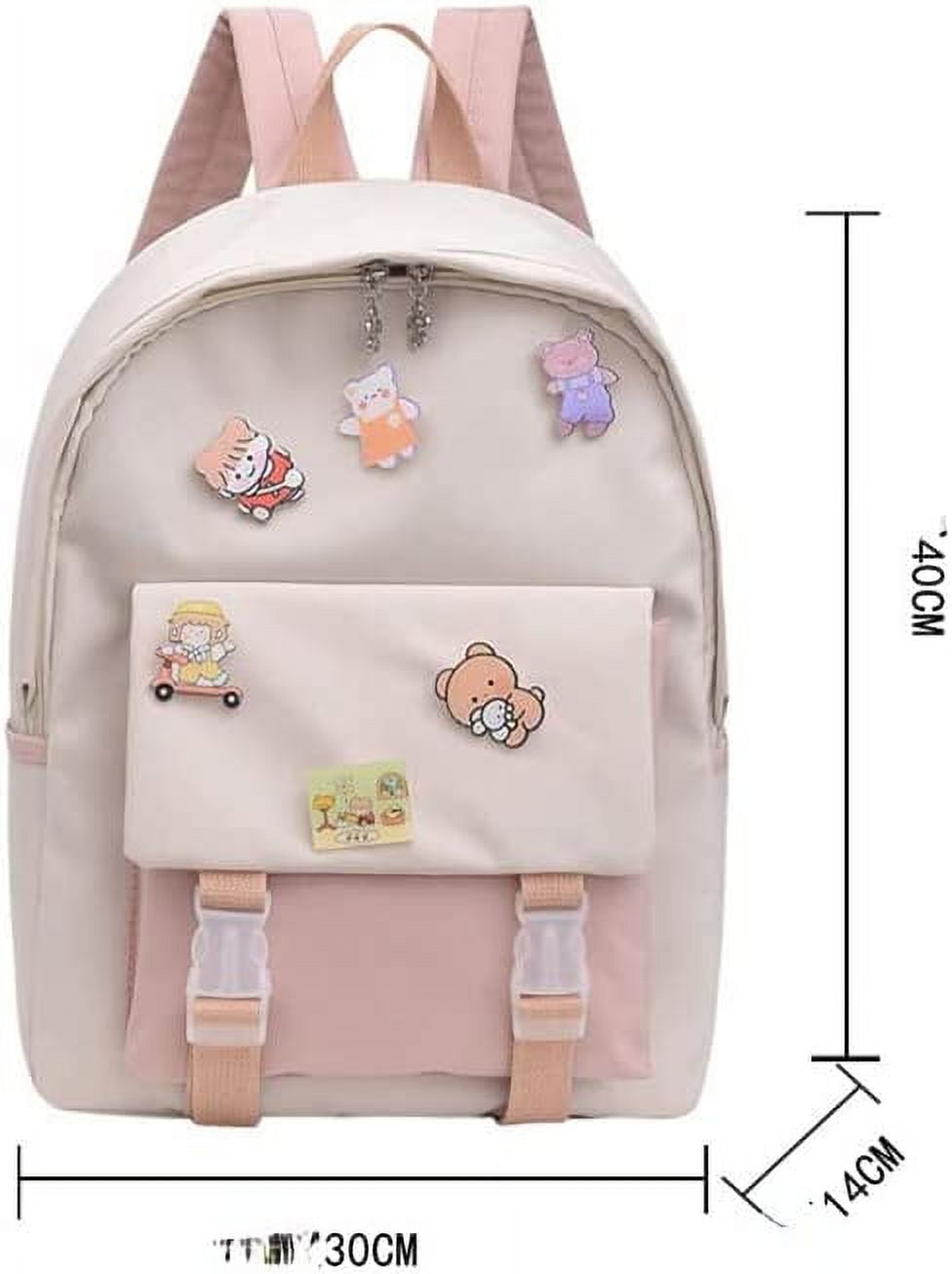 Video Game Ita Bag Backpack Kawaii Pins Bag PU Backpack Gift for
