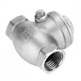 thumbnail image 4 of LHCER DN15 Swing Check Valve, Durable Sturdy 1/2in Swing Check Valve, Pharmacy For Chemical Fertilizer Petroleum, 4 of 8