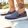 thumbnail image 2 of Lamo Footwear Men's Calvin Shoe Moc Toe - EM2223-NVY 8 D(M) US, 2 of 5