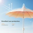 thumbnail image 2 of LAUSAINT HOME 9FT Patio Umbrella, 360° Rotation Design, Gradient Beige, 2 of 9