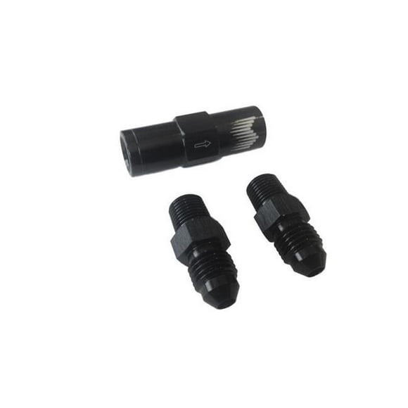 Snow Performance SNO-8CV-BRD Haute Vitesse 4AN Raccords de Clapet Anti-Retour de l'Eau pour 4AN SS Tressé Ligne Kit