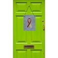 thumbnail image 2 of Burgundy and Ivory Ribbon for Head and Neck Cancer Awareness Wall or Door Hanging Prints, 2 of 2