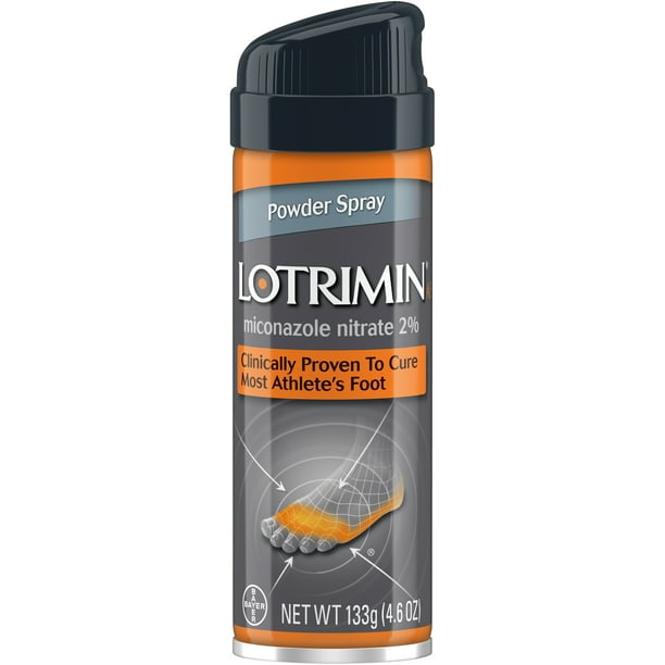 Lotrimin AF Athlete's Foot Spray Antifungal Powder Spray, 4.6 oz