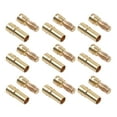 thumbnail image 4 of RC Connector Plug Set, Brass  Electrical Conductivity Banana Connectors Plugs Sturdy Corrosion Proof  For Electric Vehicle For DIY, 4 of 8