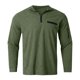 thumbnail image 3 of Playeras Negras Para Hombre Algodon, Camiseta De Manga Larga A Rayas Con Cremallera Para Hombre, Camisetas Casuales De Verano Para Vacaciones, Tops, 3 of 8