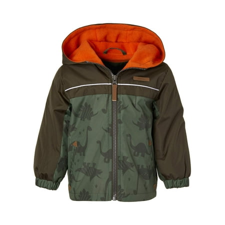 Dino Print Windbreaker Jacket (Little Boys)