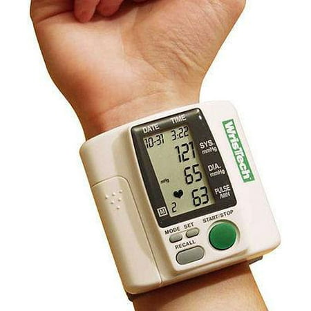 Wrist Mounted Blood Pressure Machine Monitor Tester Machine Monitoring