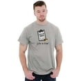 thumbnail image 4 of Out Of Meds Sarcastic Relatable Men's Graphic T Shirt Tees Brisco Brands M, 4 of 4