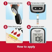 Accu-Chek Guide Me Glucose Monitor Kit for Diabetic Blood Sugar Testing: Guide Me Meter, 200 Guide Test Strips, and Control Solution