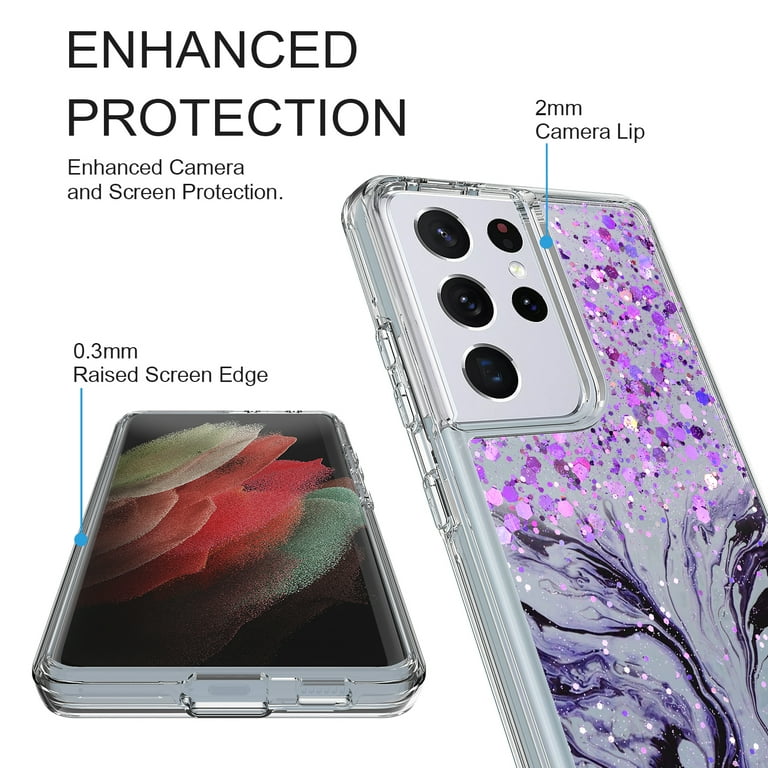 Samsung Galaxy S21 Ultra 5G Phone Case, Rosebono Hybrid