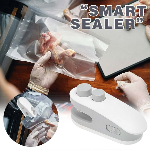 Mini Scelleuse de Sacs Machine de Scellage pour Collations Domestique Petite Scelleuse Domestique Mini Machine de Scellage Pression Manuelle Machine de Scellage en Plastique Scelleuse de Sacs en Plastique Petits Sacs en Plastique