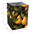 thumbnail image 5 of Pear Foldable Car Trash Bin with Lid, Leak-proof Mini Trash Can, Hanging Storage Bag for Car, 5 of 6