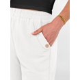 thumbnail image 6 of BAKREP Womens Wide Leg Capri Pants Elastic Waist Casual Loose Lounge Trousers Summer Flowy Beach Vacation Clothes, 6 of 12
