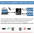 thumbnail image 3 of 4K@60Hz HDMI Splitter 1 in 2 Out, AUBEAMTO Aluminum HDMI Splitter for Dual Monitors Duplicate/Mirror with Same Image, 1x2 HDMI2.0b Splitter HDCP2.2 for Xbox, PS5, Roku (1 Source onto 2 Displays), 3 of 7