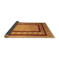 thumbnail image 2 of Ahgly Company Indoor Rectangle Abstract Brown Contemporary Area Rugs, 7' x 9', 2 of 4