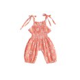 thumbnail image 3 of ITFABS Bébé Filles Marguerite Impression Romper Combinaison de Mode Romper Combinaison, 3 of 9