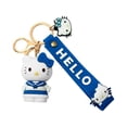 thumbnail image 2 of VENTA CALIENTE Llavero Lindo SANRIO Personajes Muñeca Anime Llavero Lindo Hello Kitty My Melody PVC 3d Llavero de Dibujos Animados, 2 of 4