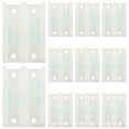 thumbnail image 1 of 8pcs Sliding Door Bottom Floor Guide Plastic Glass Shower Door Roller Guide, 1 of 5