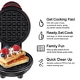thumbnail image 4 of Mini Electric Egg Cake and Waffle Maker - Pan Eggette Machine for Breakfast Treats, 4 of 7