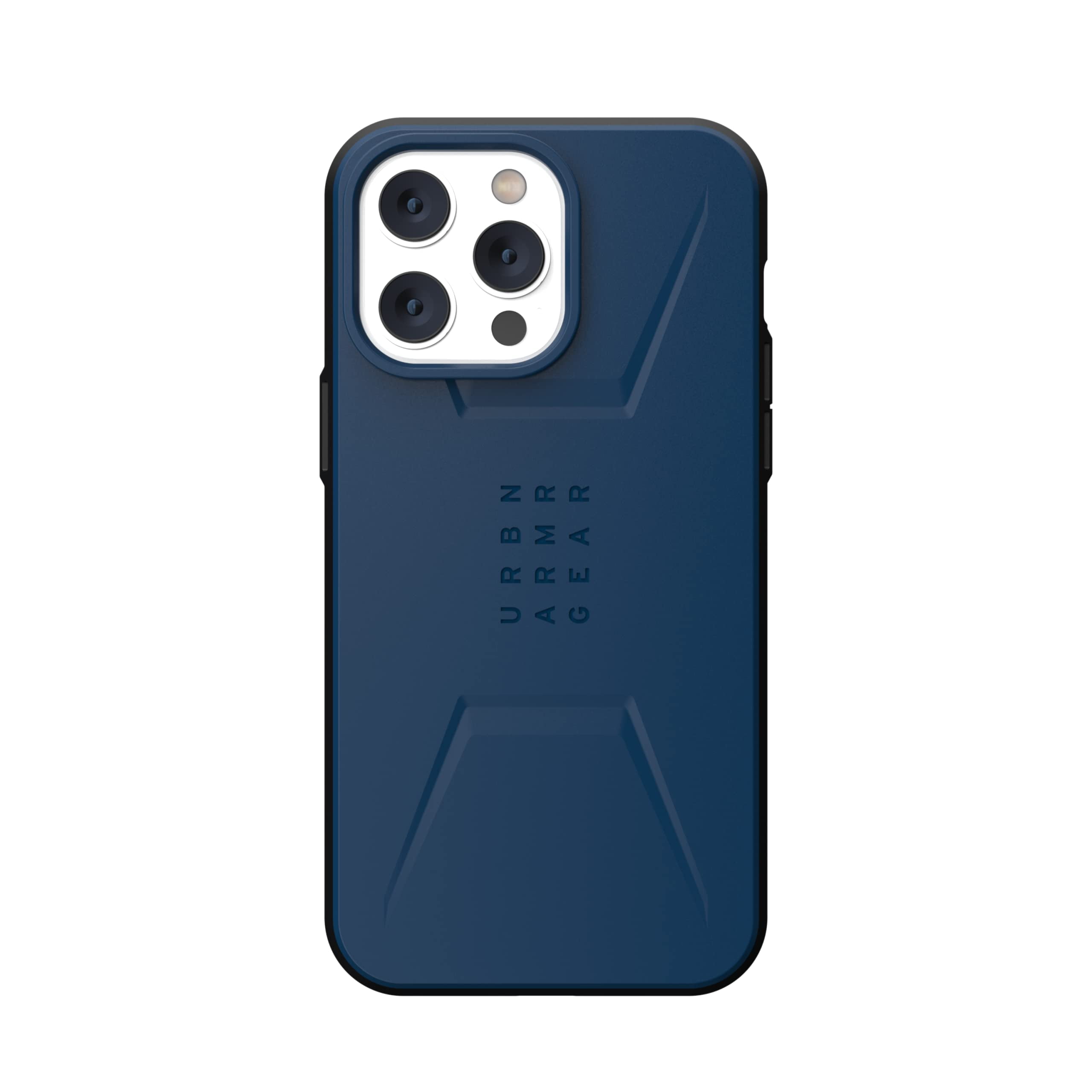 UAG iPhone 14 Pro Max Case Blue Mallard 6.7" Civilian Build-in Magnet Compatible with MagSafe Charging Sleek Ultra Thin Slim Shockproof Protective Cover