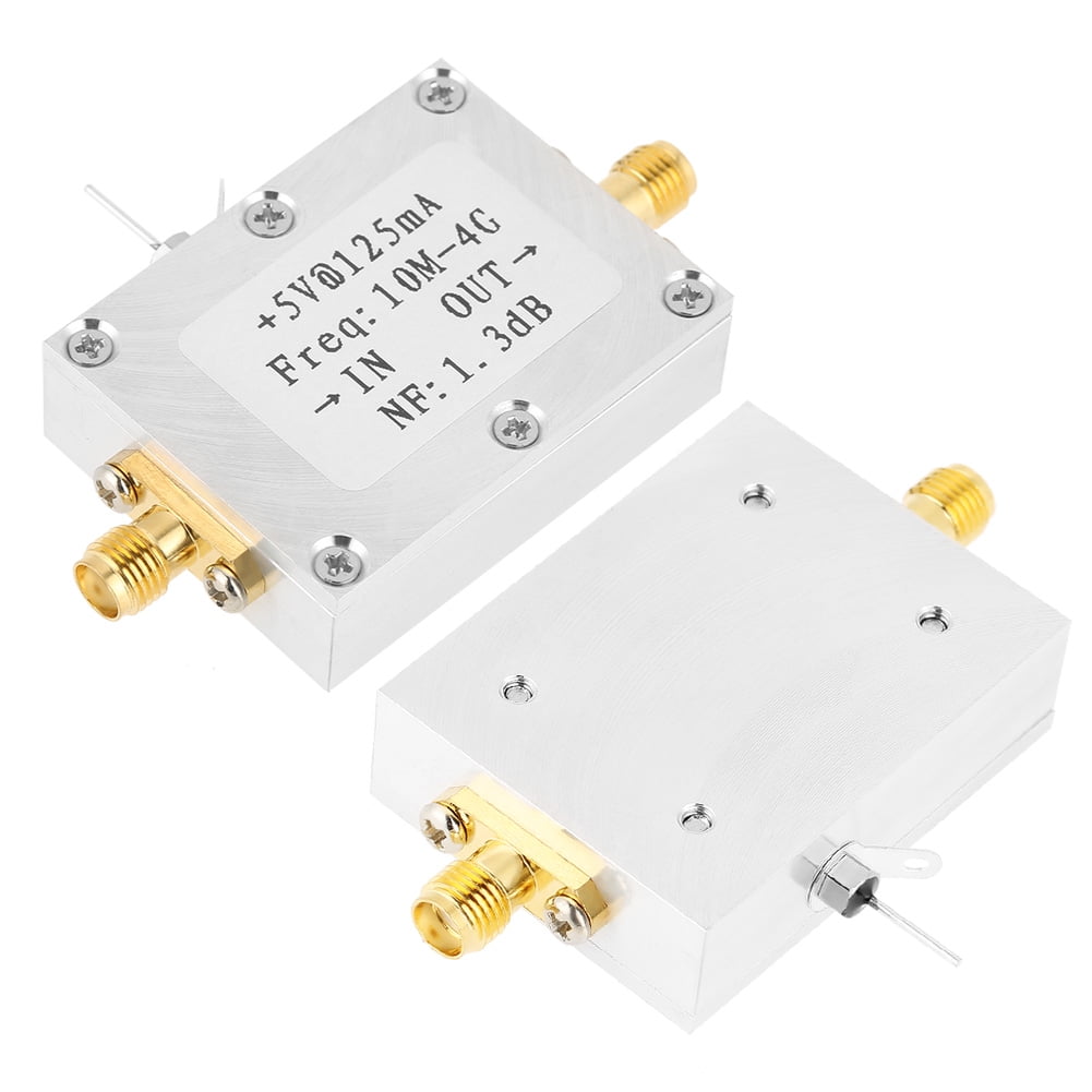 0.01-4GHZ Wideband Amplification LNA Ultra-low noise NF =21dB Amplifier