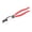 Internal Retaining Ring Pliers 90 Degree Bent Jaws, variant on 13-Inch Snap Ring Pliers, Internal Retaining Ring Pliers Straight Jaws, Tip Diameter 0.12", Heavy Duty Circlip Pliers for Retaining Rings C Clip Install and Remove