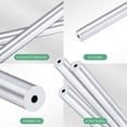thumbnail image 2 of Tubo redondo de aluminio 6063 de 250 mm en paquete de 3, 2 mm ID 7 mm OD, tubería de aluminio sin costura para manualidades DIY [0.08x0.28x9.8IN], 2 of 7