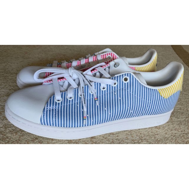 Adi-das Originals Stan Smith Pride Shoes FY9021 US 9.5